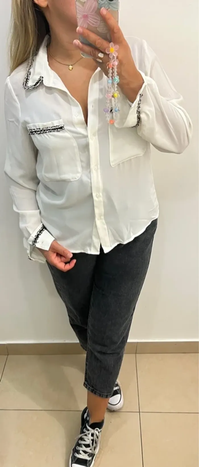 Chemise Blanche ZARA - photo numéro 5