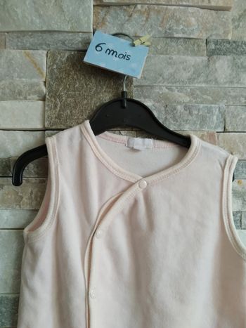 Pyjama sans manche velours