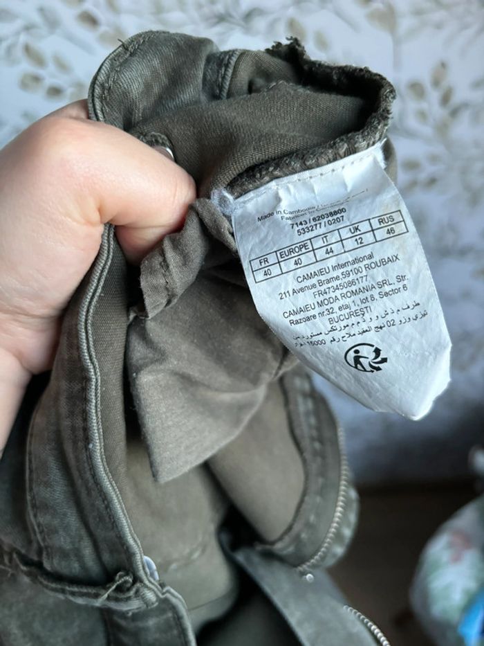 Jean cargo kaki - photo numéro 4