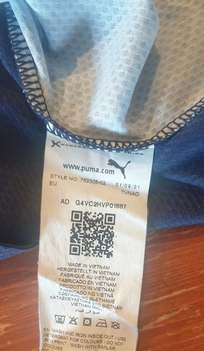 Maillot t-shirt football OM - 2021 / 2022 - photo numéro 6