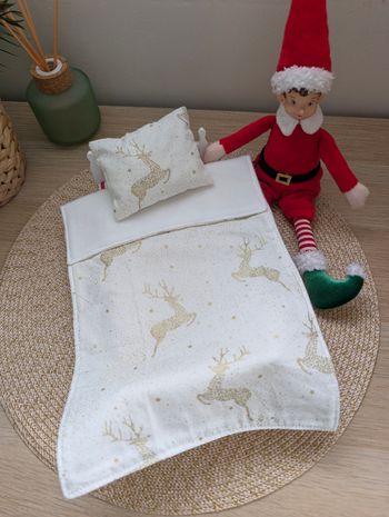 Couverture et oreiller pour lutin farceur