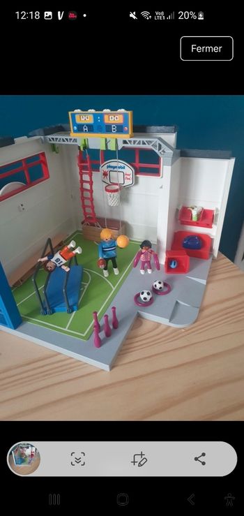 Gymnase Playmobil