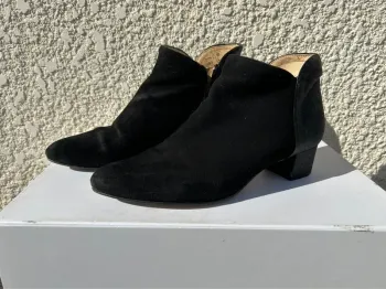 Bottines noire et pailletée T38 Mellow yellow
