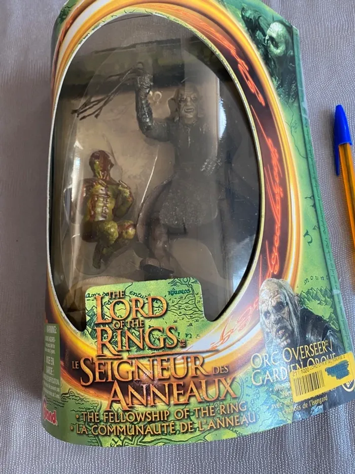 Figurine Lord of the rings LOTR - Orc Overseer - Toy Biz 2001 Kenner Hasbro - photo numéro 2