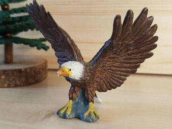 Schleich aigle a tête blanche Vintage Figurine Animal de la montagne