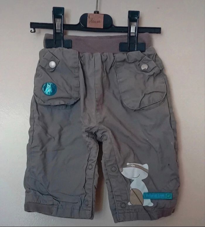 Pantalon gris 6 mois - photo numéro 1