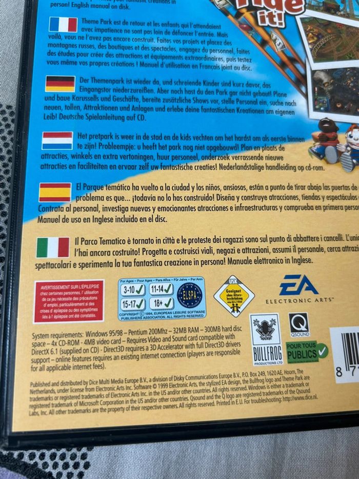 Jeu pc thème Park world - photo numéro 6