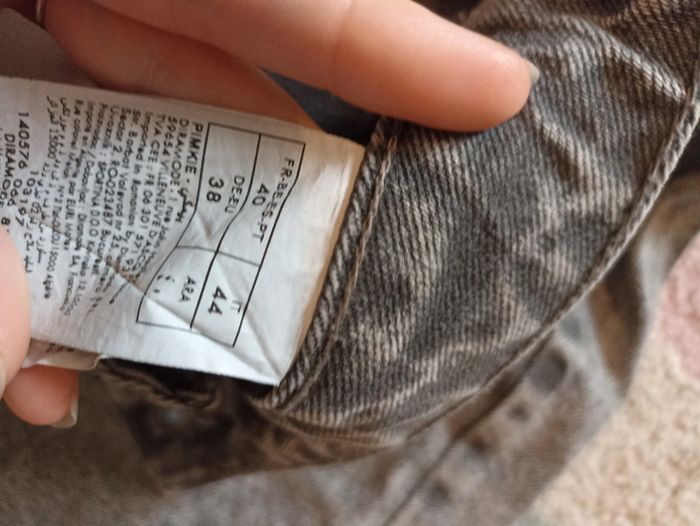 Jean Pimkie gris taille 40 - photo numéro 4