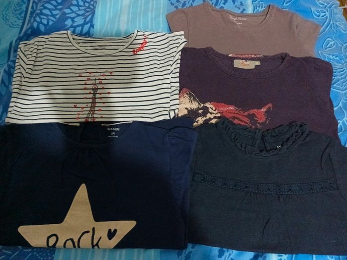 T shirt manches longues 5 ans
