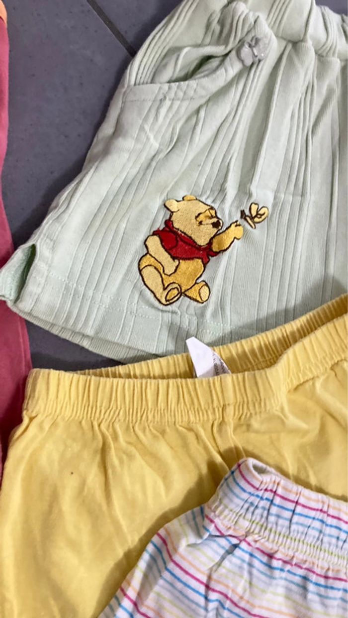 Lot ensemble short garde robe vêtement bébé fille enfant taille 3 ans - photo numéro 9