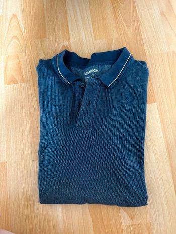 Polo bleu