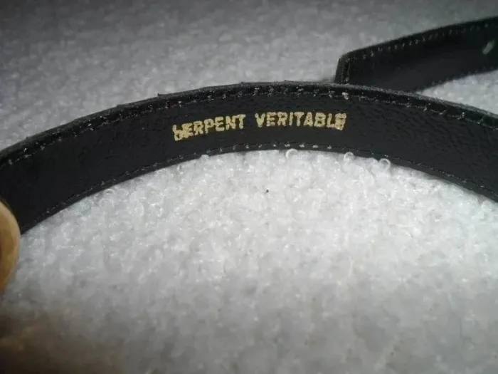 ceinture femme en serpent veritable - photo numéro 4