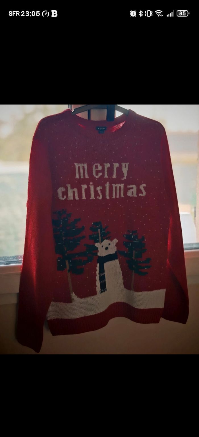 Pull de Noël 10 ans