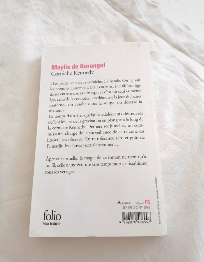 Livre corniche Kennedy de Maylis de Kerangal - photo numéro 2