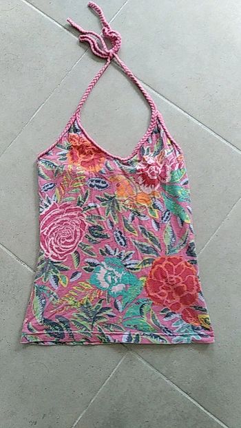 Débardeur H&M à motif rose