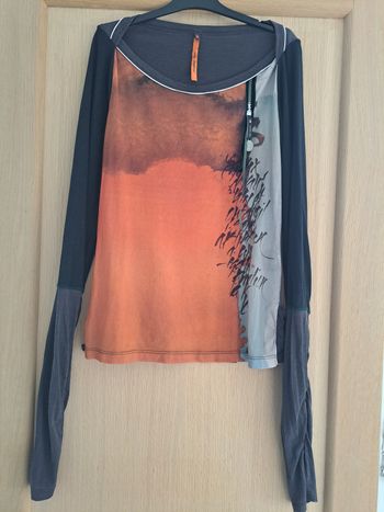 Tee shirt femme Cop Copine manches longues,taille 2