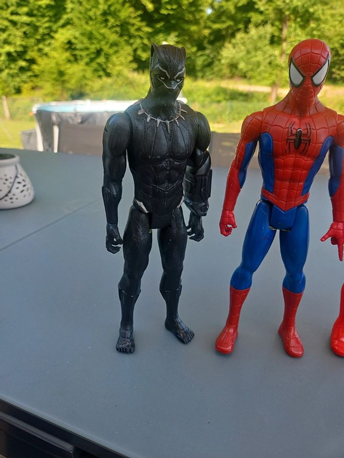 Lot de 3 figurines marvel 30cm - photo numéro 2