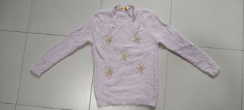 Pull Motif perles