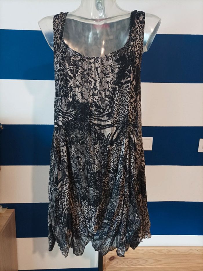 Jolie robe asymétrique Femmes je vous aime femme taille M