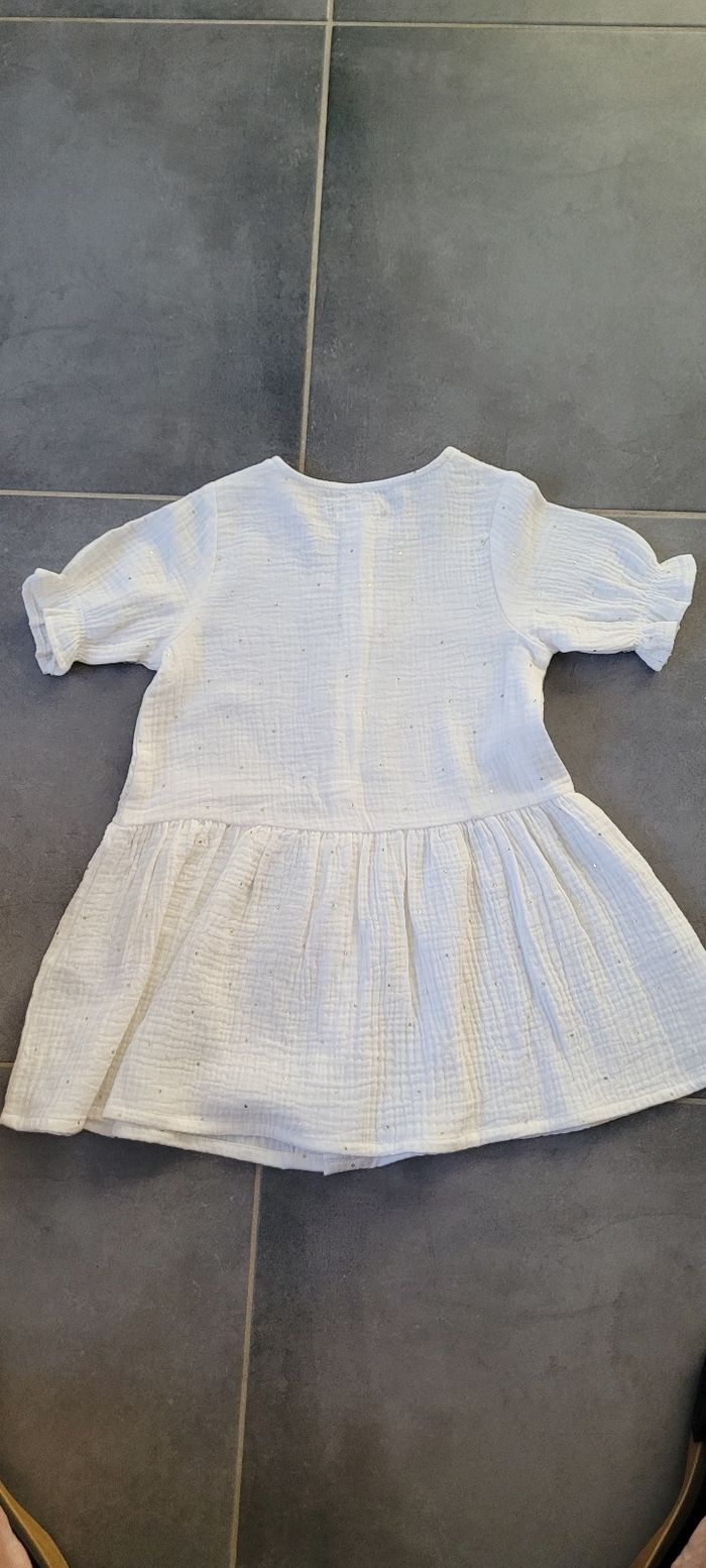 Robe blanche Vertbaudet - photo numéro 4