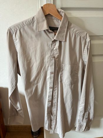 Chemise beige