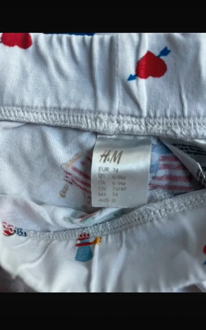 Ensemble léger débardeur/short - 12 mois - photo numéro 3