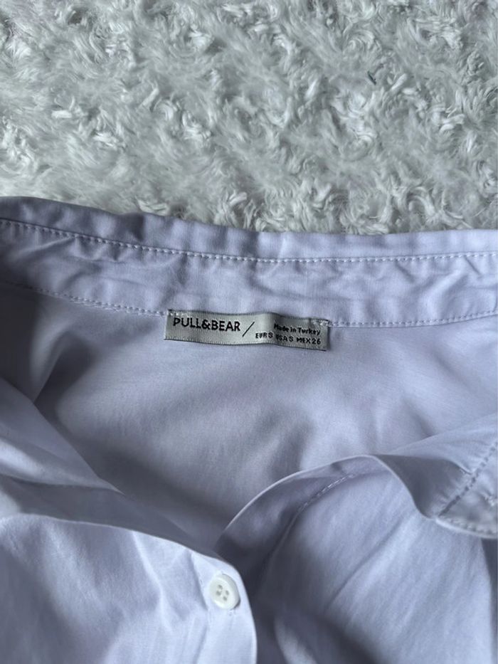 Chemise blanche brodé oversize 36 - photo numéro 5