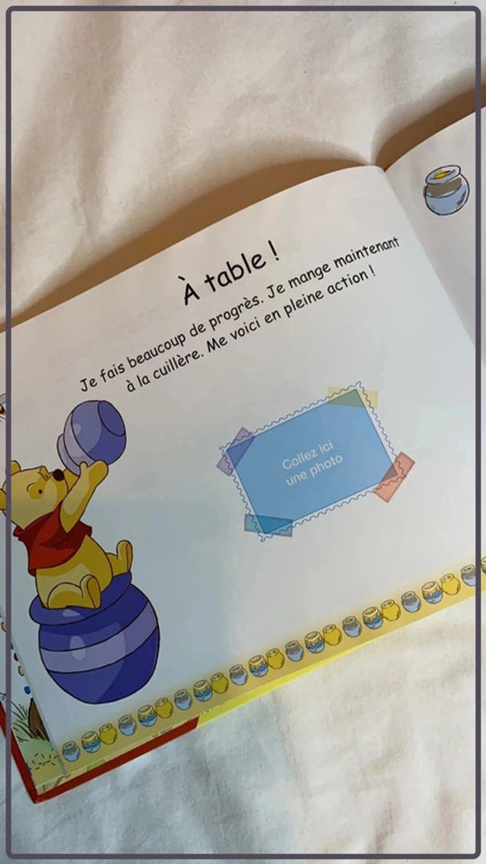 Livre mon album souvenirs Winnie l’ourson - photo numéro 3