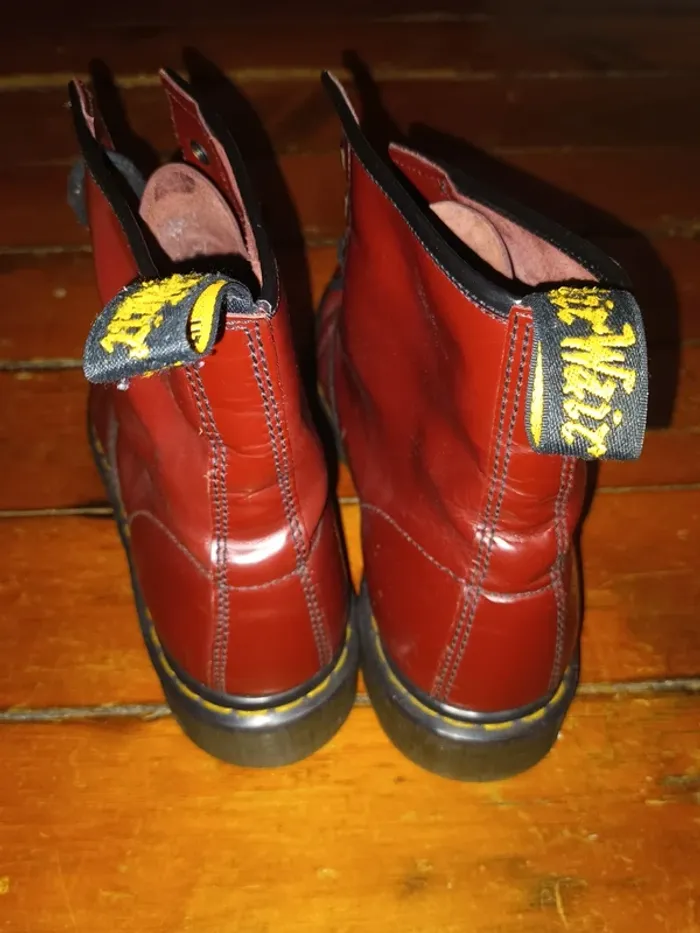 Dr Martens bordeaux - photo numéro 2