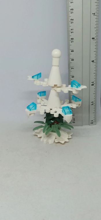 Arbre blanc avec glace lego