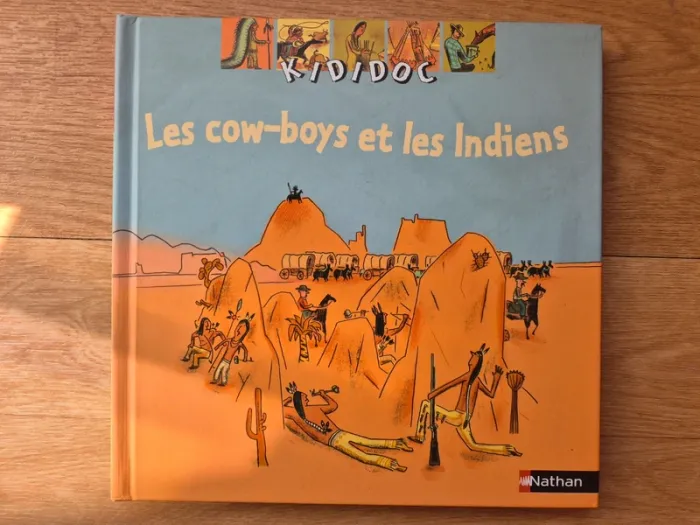 "Les cow-boys et les indiens" pop-up- collection Kididoc