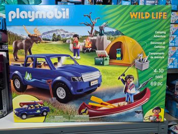 Playmobil 5669 Wild Life Les Aventuriers avec pick-up.