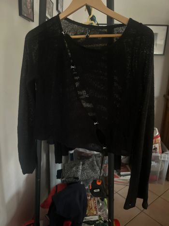 Gilet manches longues noir