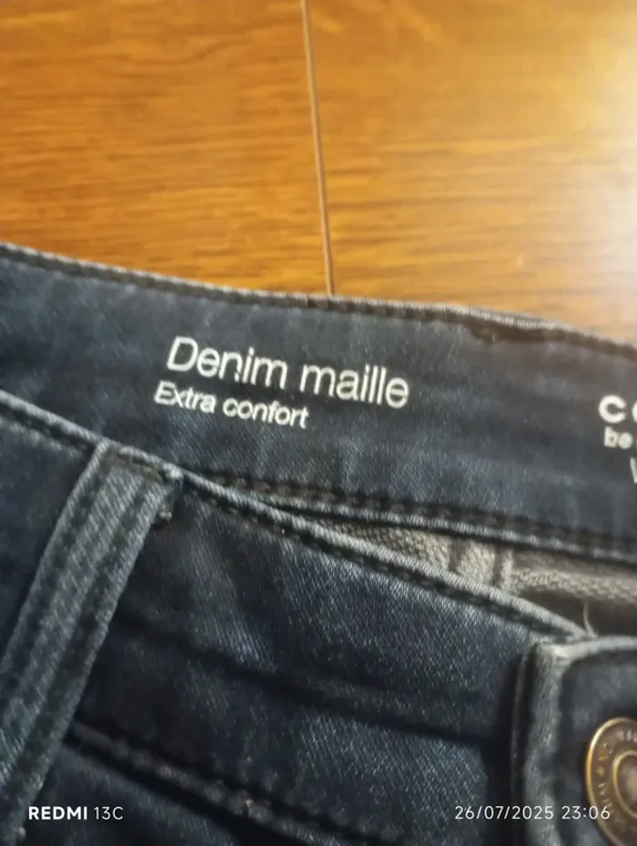 Short en jean bleu homme - photo numéro 3