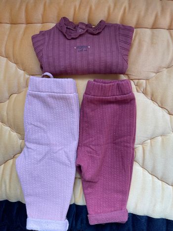 Lot pantalons et body