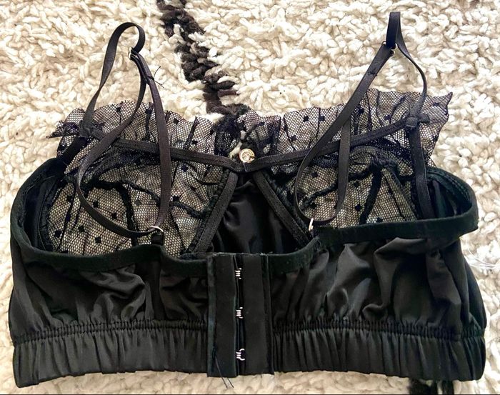 Soutien gorge noir en dentelle m - photo numéro 3