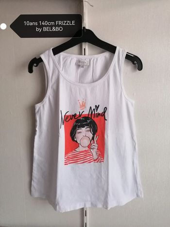 Débardeur 10ans 140cm Frizzle