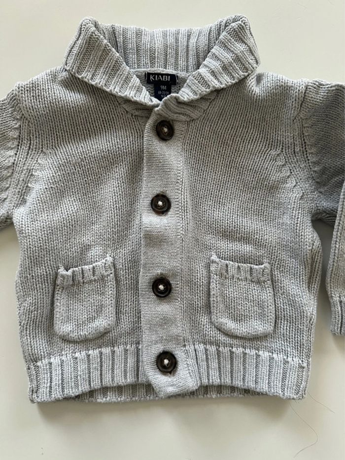Gilet tricoté - 9 mois - Kiabi - photo numéro 3