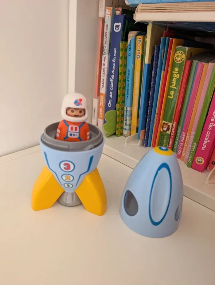 Playmobil 123 astronaute et sa fusée - photo numéro 2