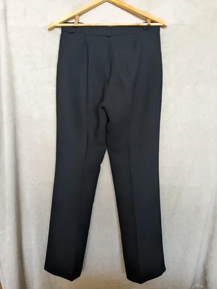 Pantalon droit souple Rinascimento - marine/noir - photo numéro 2