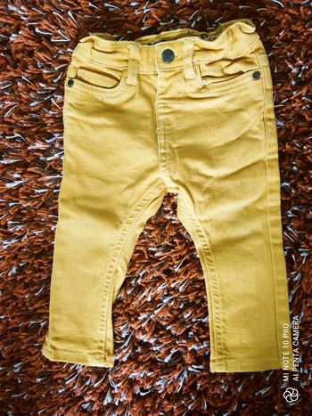 Jean slim jaune 12 mois