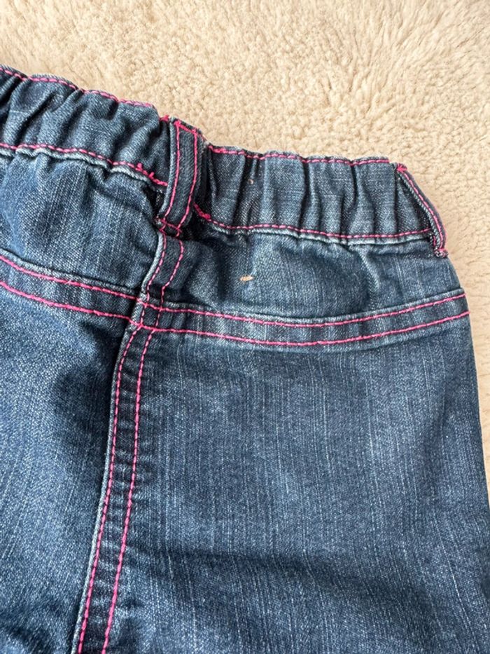 👖 lot jeans pantalons - bébé fille- baby girl - 9 mois- kitchoun très bon état - photo numéro 11