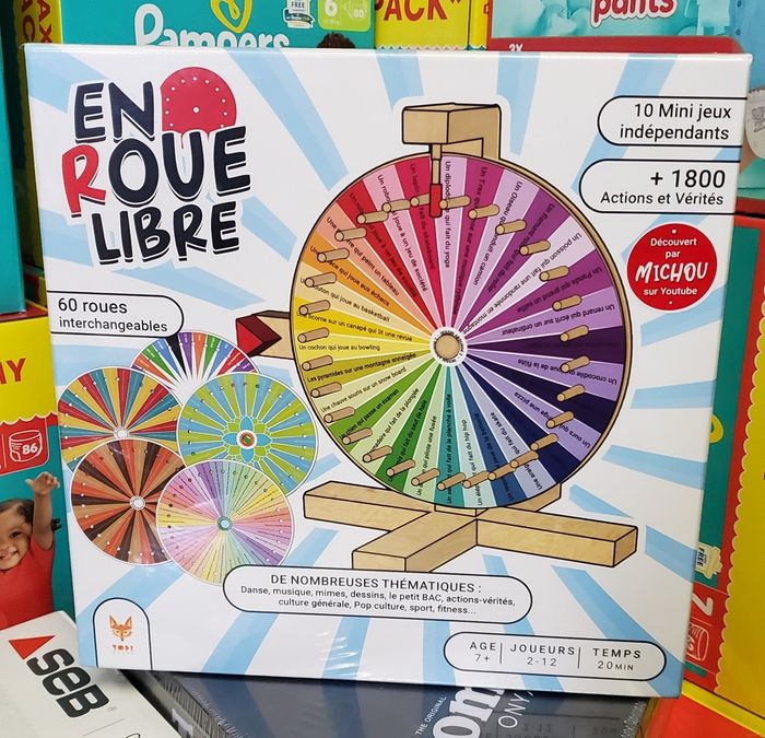 En Roue Libre, jeux de société.