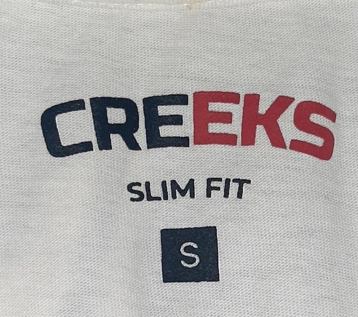 T-shirt blanc Creeks - Slim Fit - Taille S - Comme neuf
- photo numéro 6