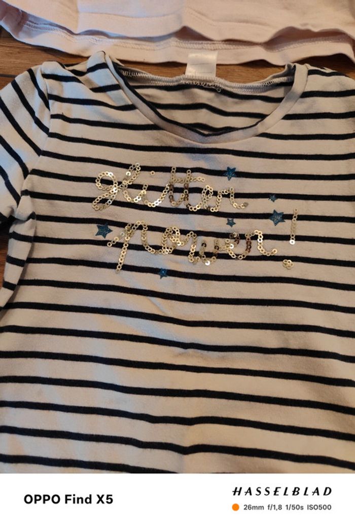 Lot de 2 tee-shirt à manches longues - photo numéro 2