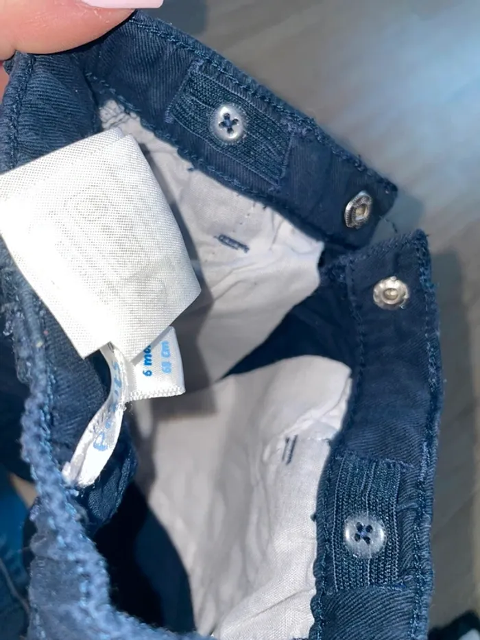 Pantalon bleu 6M - photo numéro 4