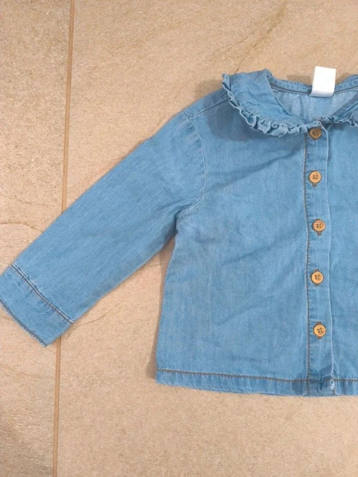 Blouse jean fine Tex 9m - photo numéro 6