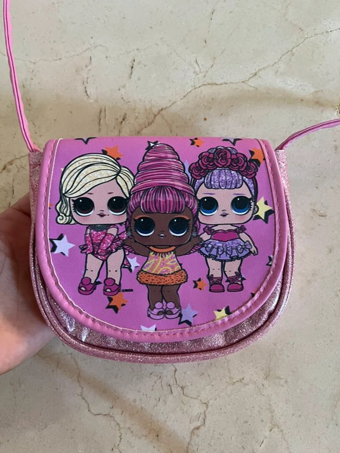 Sac à bandoulière 💫Mini sac rose LoL