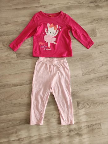 Pyjama coton léger chat 3ans