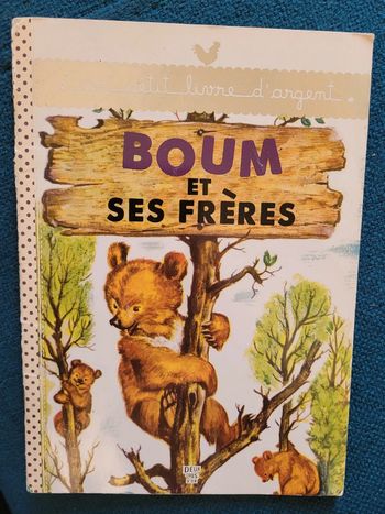 Livre Boum et ses freres Pierre Probst Petit livre d'argent (auteur Caroline) album collection